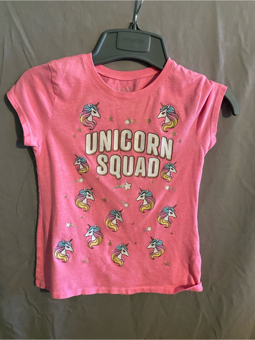The Children's Place Pink 'Unicorn Squad' Graphic Tee